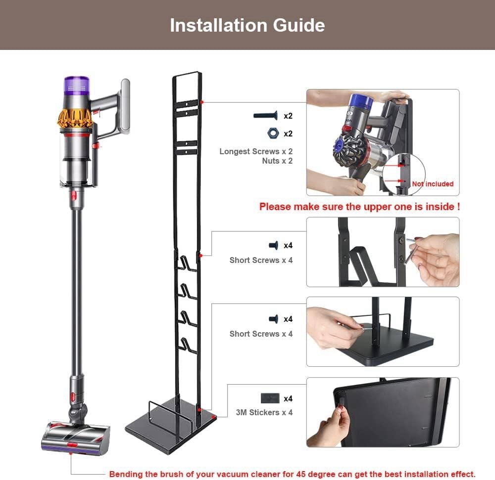 Vacuum Stand Storage Dock Dockings Station Compatible for Dyson V7 V8 V10 V11