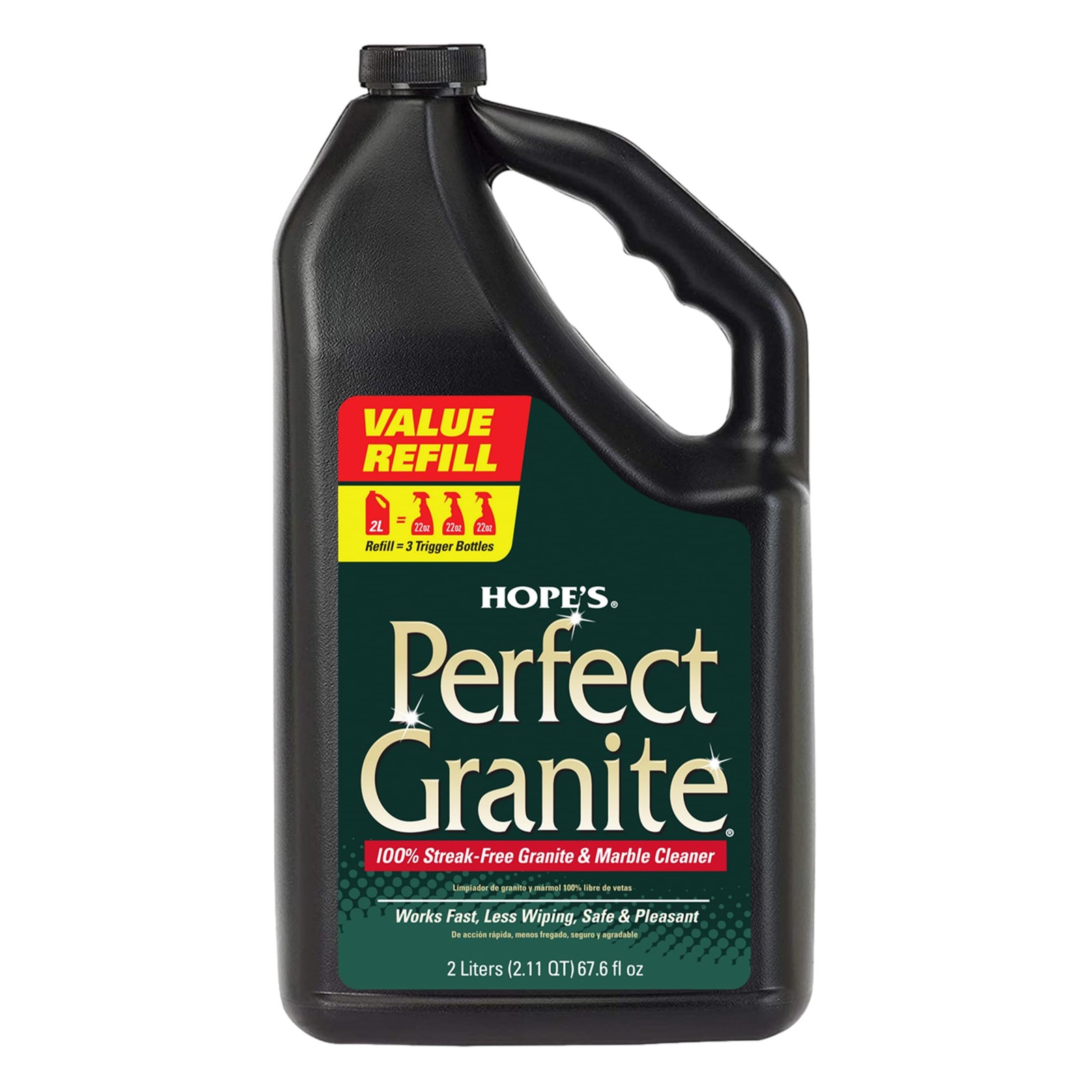 HOPE’S Perfect Granite & Marble Countertop Cleaner Refill, Stain Remover and …