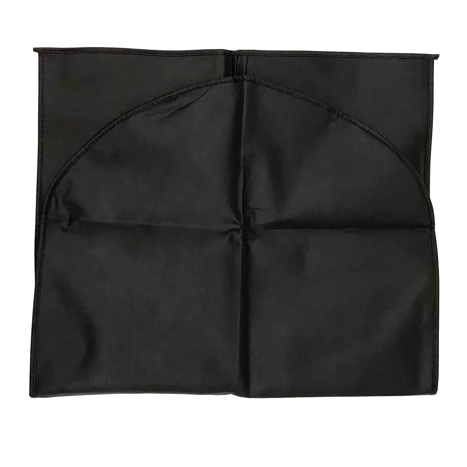 1 PCS Clothes Garment Dustproof Cover Suit Coat Dress Hanging Storage Bag Black