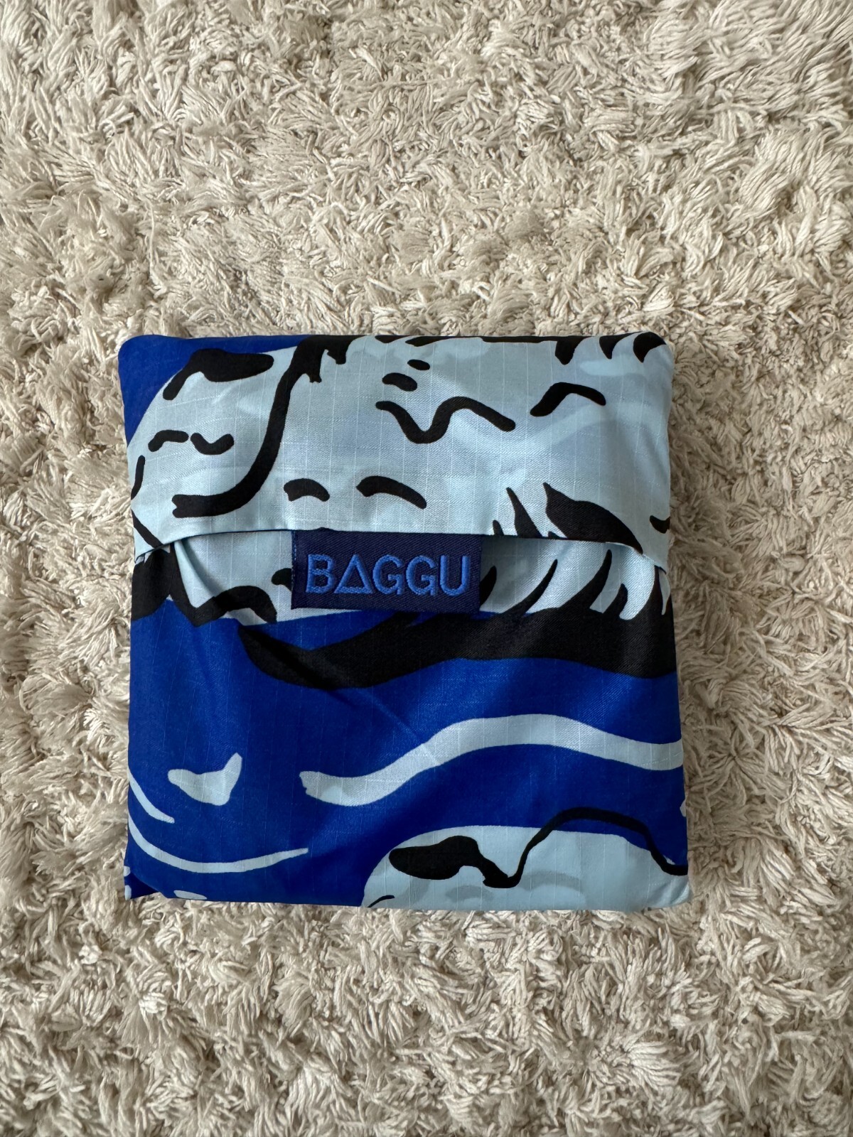 BAGGU Retired Clouds Animated Standard Baggu Reuseable Bag Used HTF Rare