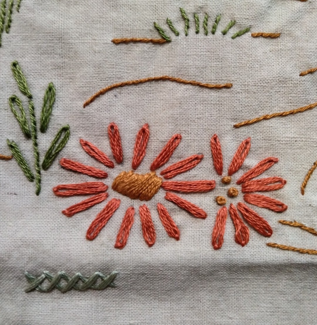 Vintage Embroidery Ladies Laundry Bag & Clothespin Hanging Bag Rare Handmade