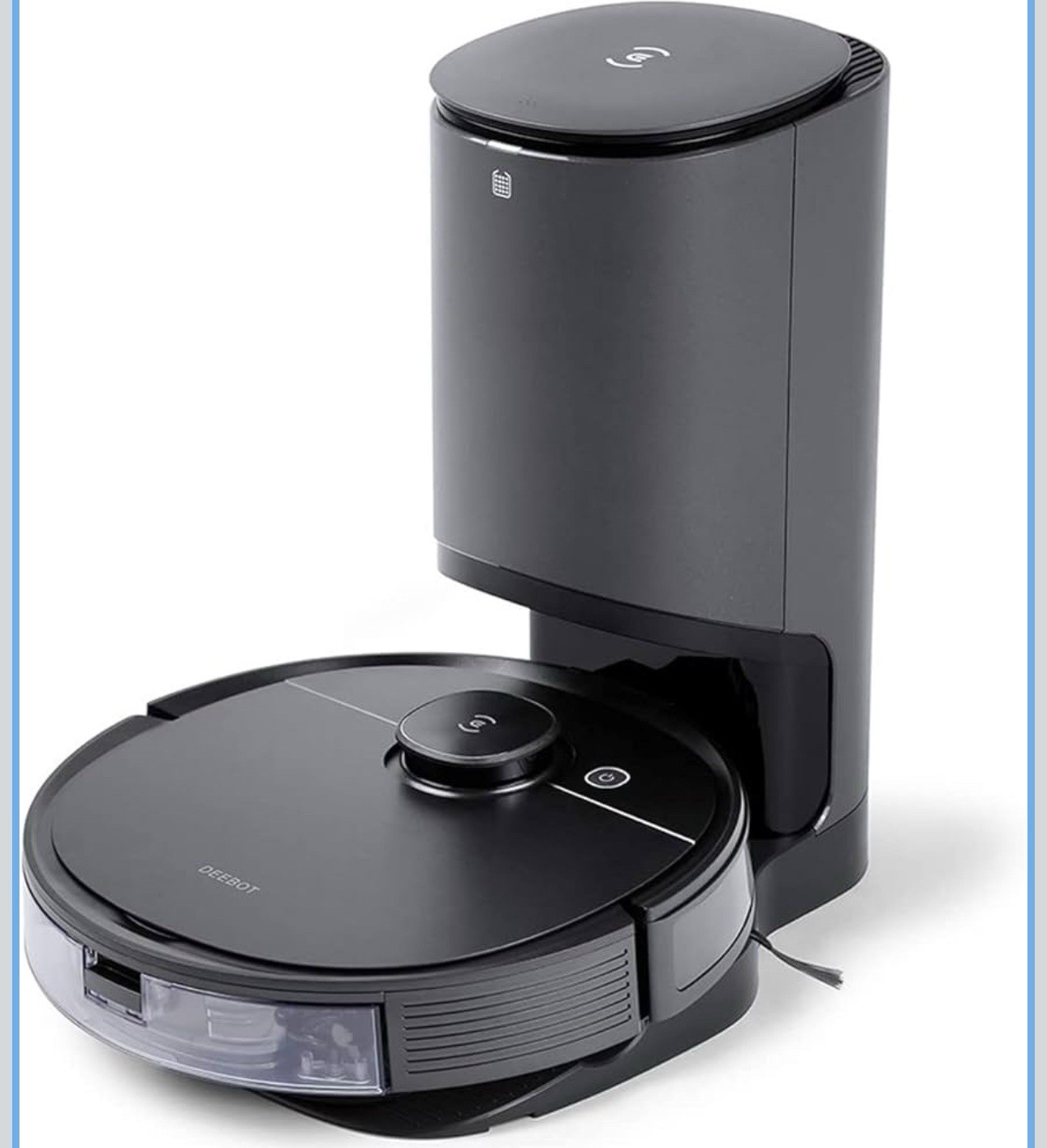 ECOVACS Robotics – DEEBOT OZMO T8+ Vacuuming and Mopping Robot with Auto-Empty