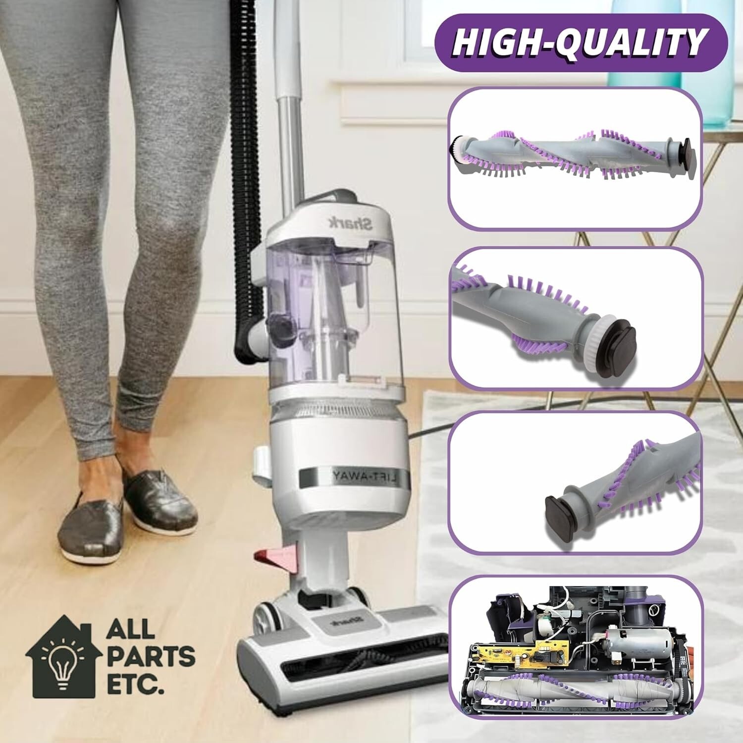 Vacuum Brushroll Roller Brush For Shark Navigator NV351 NV352 & NV353 Only