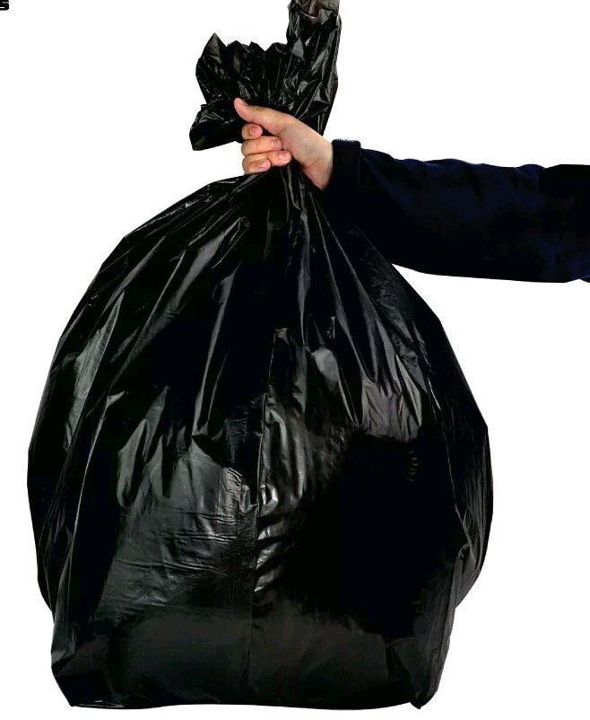6 Packs X 30 pcs Eco-friendly Garbage Bags M Size For Garbage Collection