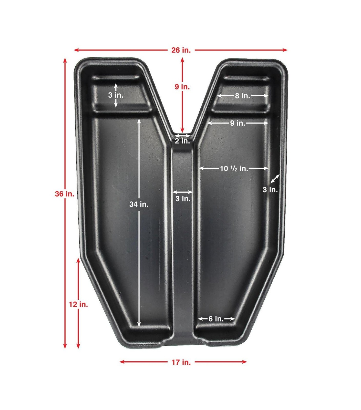JEGS Engine Stand Drip Tray | Made in USA | Black Plastic Construction | Fits…