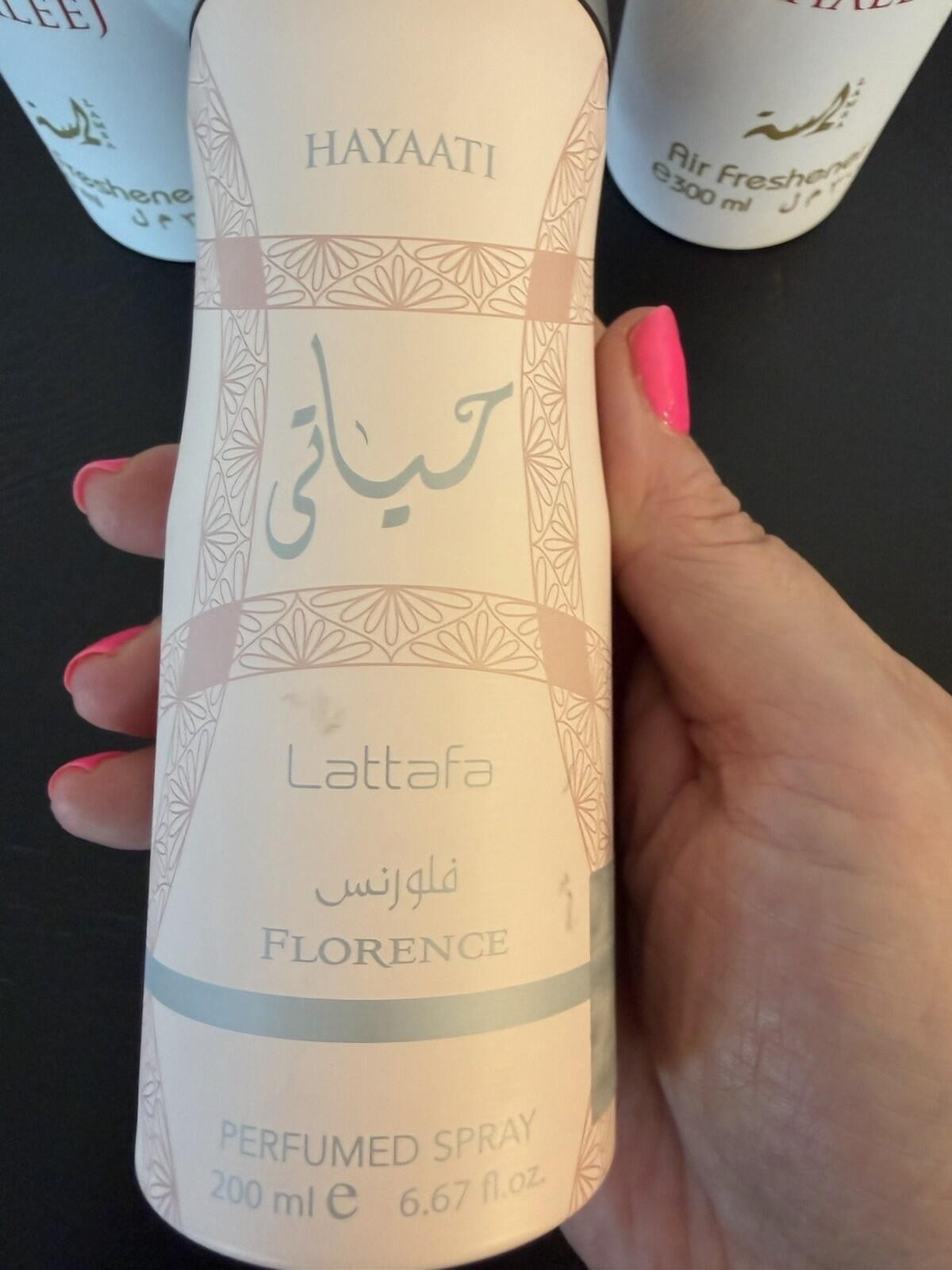 Lattafa Florence & Areej Khaleej Air Freshener Spray Set Floral 200ml 300ml