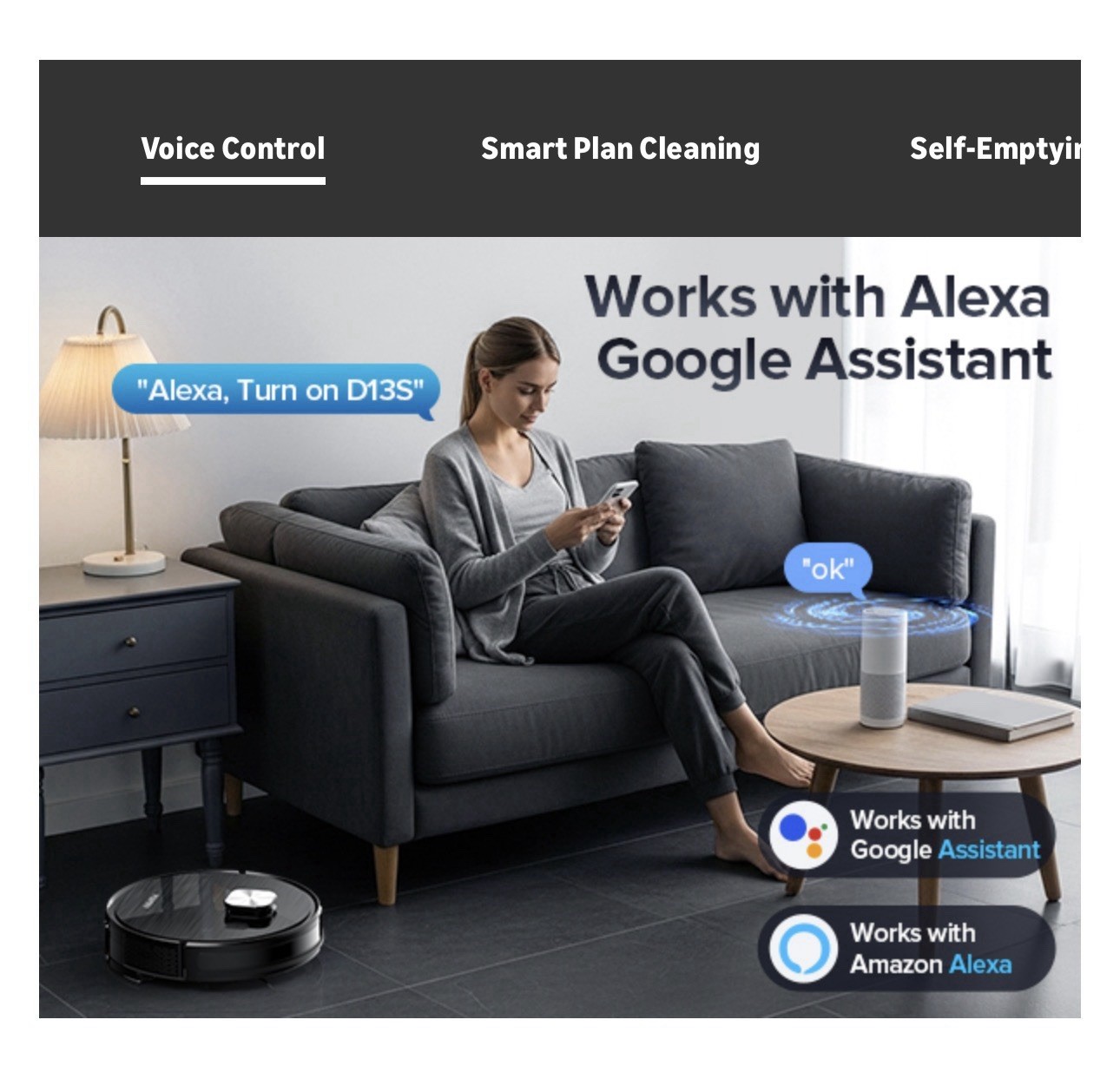 New MAMNV Robot Vacuum and Mop, 11500 Pa Suction, 3-in-1 Robotic Vacuum