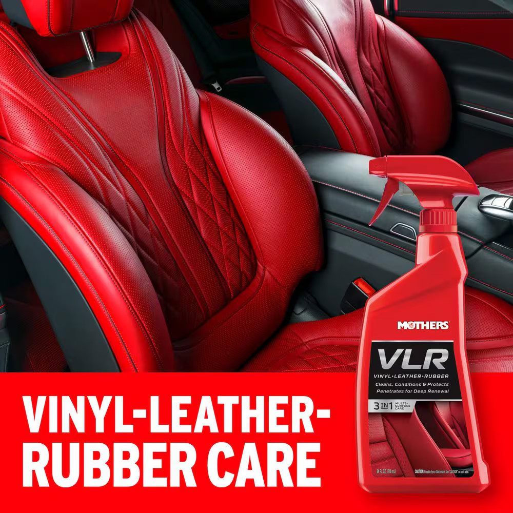 24 Oz. VLR Vinyl, Leather and Rubber Care Cleaner and Protectant Spray