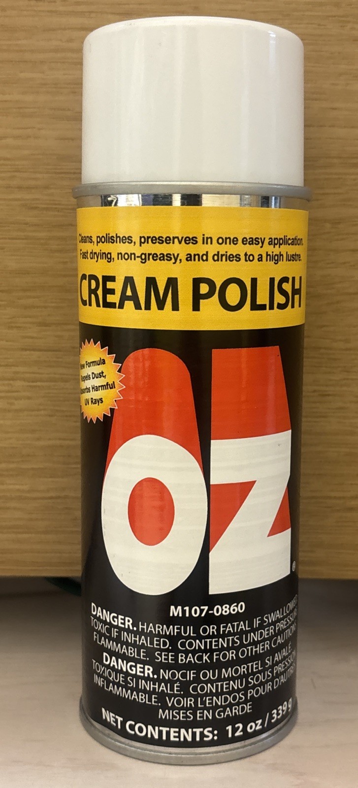 13 Ounce Mohawk Finishing Furniture Polish Aerosol Anti Static Spray Cleaner