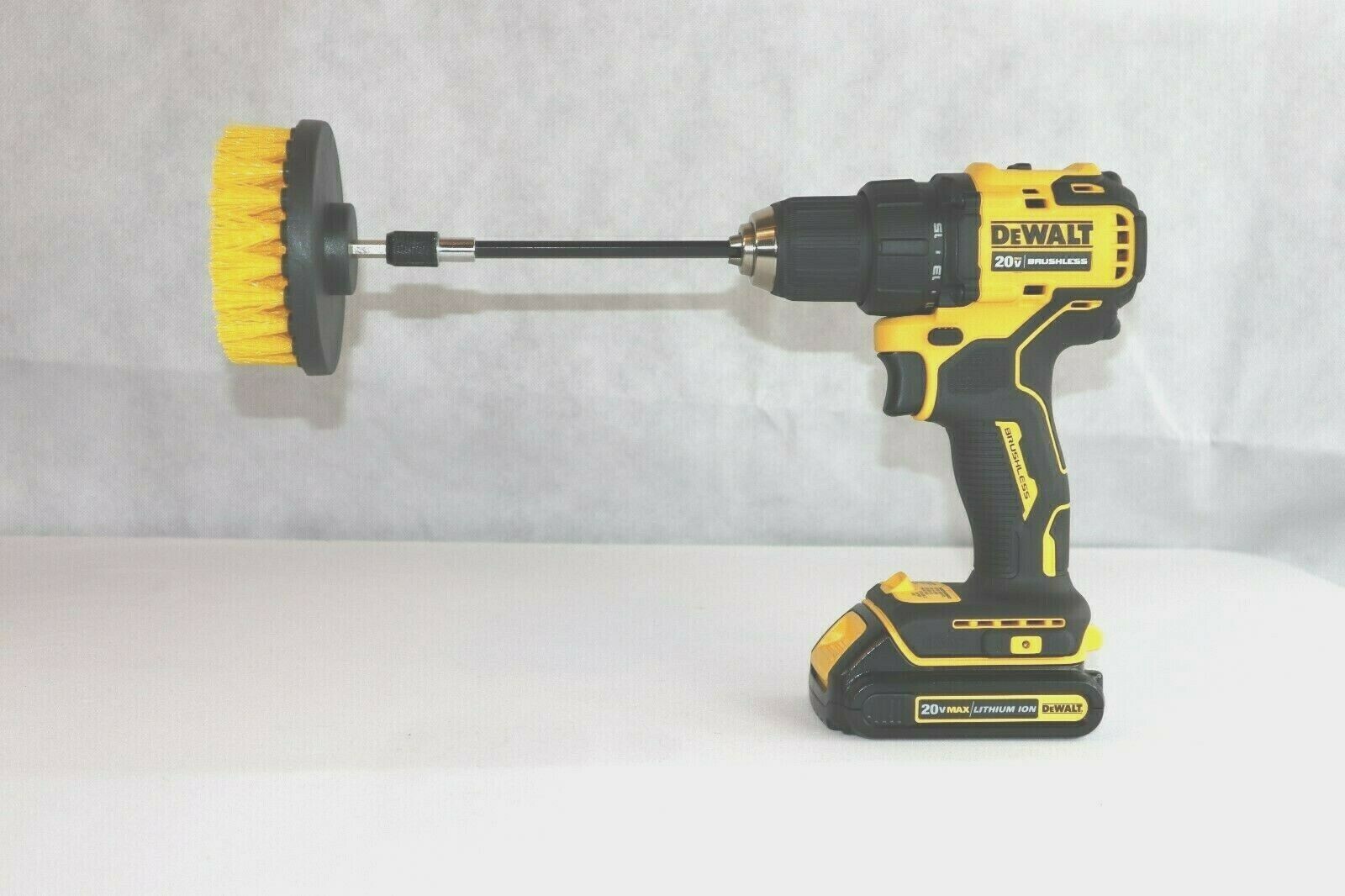 3 Piece Drill Brush Set + 11 Piece Drill Brush Attachment + Carry Bag SHIPS FREE