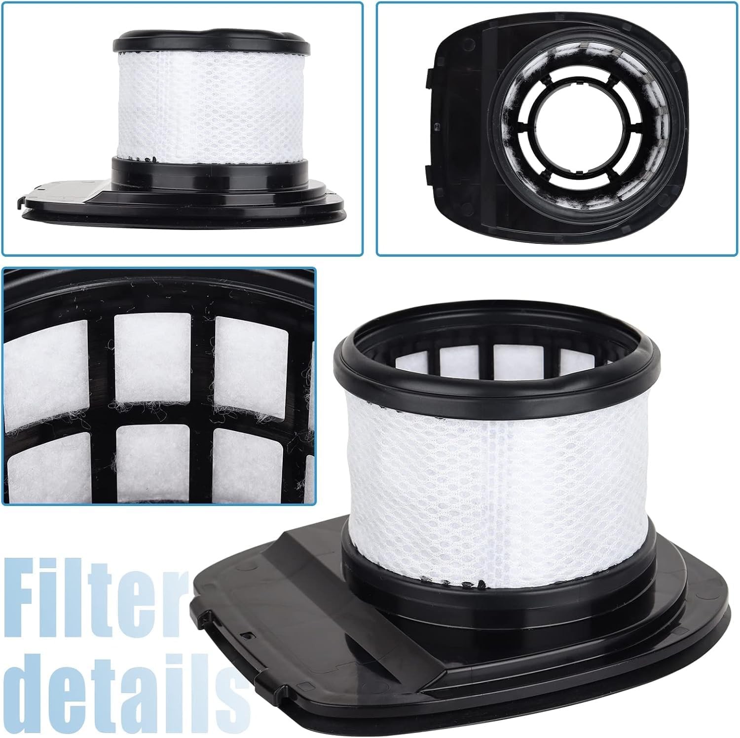 IX140 IX141 IX142 Vacuum Filters for Shark IX141 IX140 IZ140 IX142 IZ140C IZ142