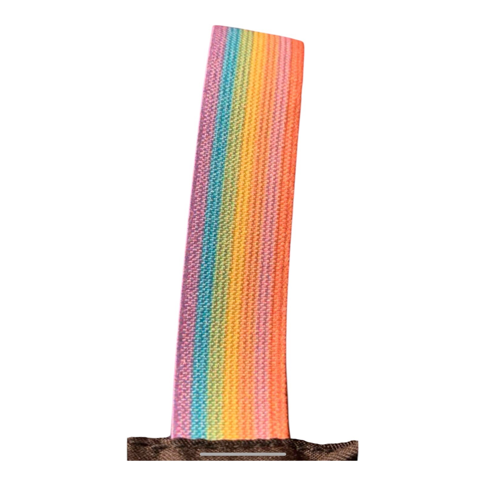 Novelty JAPAN 7-Eleven Tote Eco Bag not available in stores Rainbow Strip Black