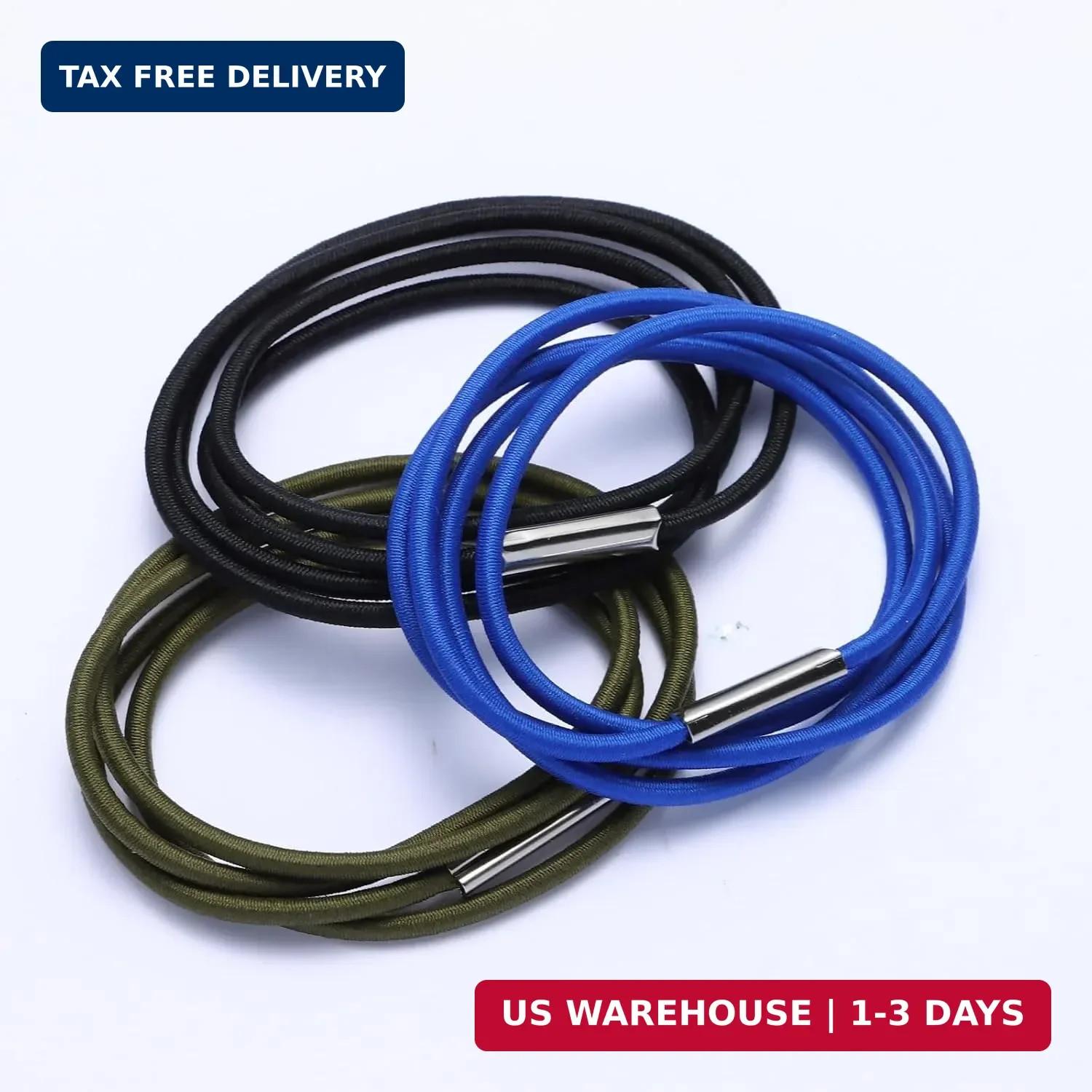 Trash Can Rubber Bands 3Pcs, Large Rubber Bands Heavy Duty, Fits 13-30 Gallon Tr