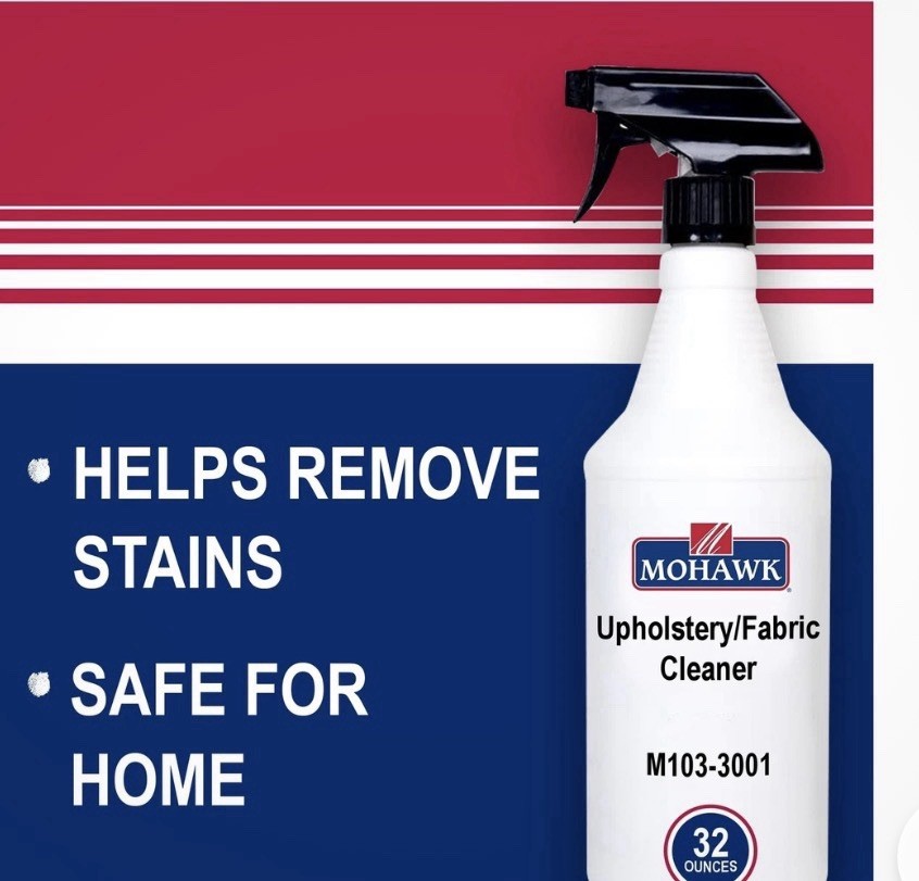 “MOHAWK” Upholstery/Fabric Cleaner, 32-oz Bottle, M103-3001. “NEW SEALED”