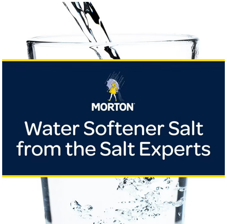 (6 pack) Morton Clean and Protect Water Softener Salt Pellets, 40 LB Bag
