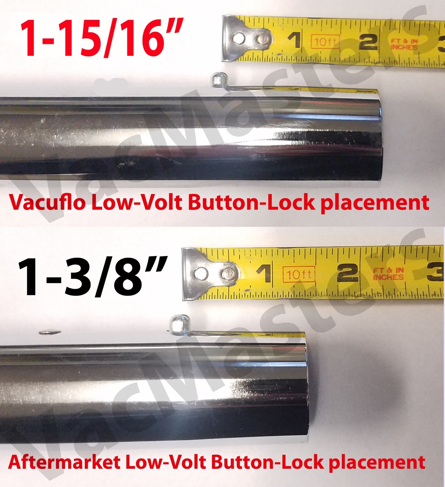 Genuine Vacuflo 35′ Turbogrip Low Voltage Central Vacuum Hose w/ Rack 7352-35