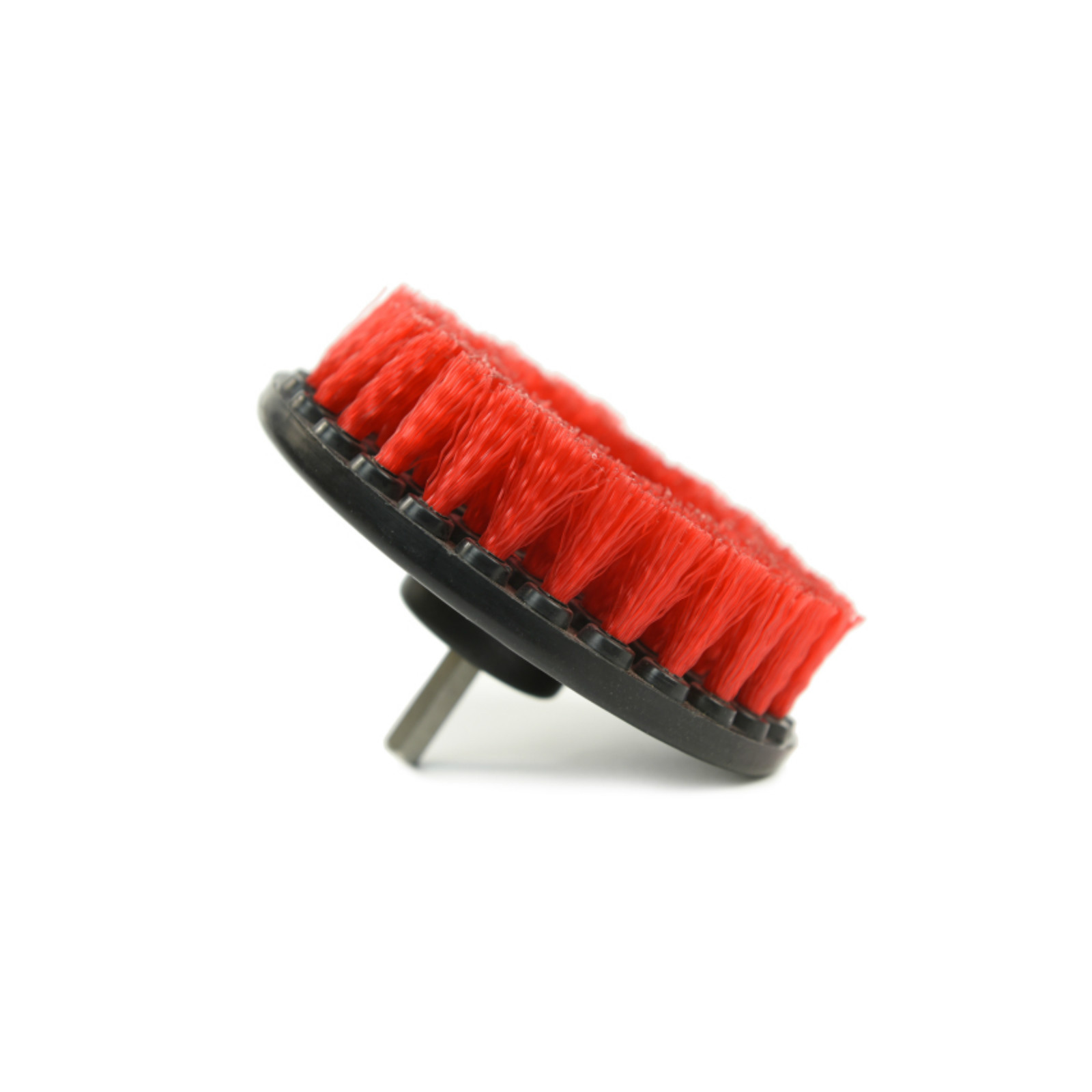 Heavy Duty 5″ Round Scrub Brush with Power Drill Attachment