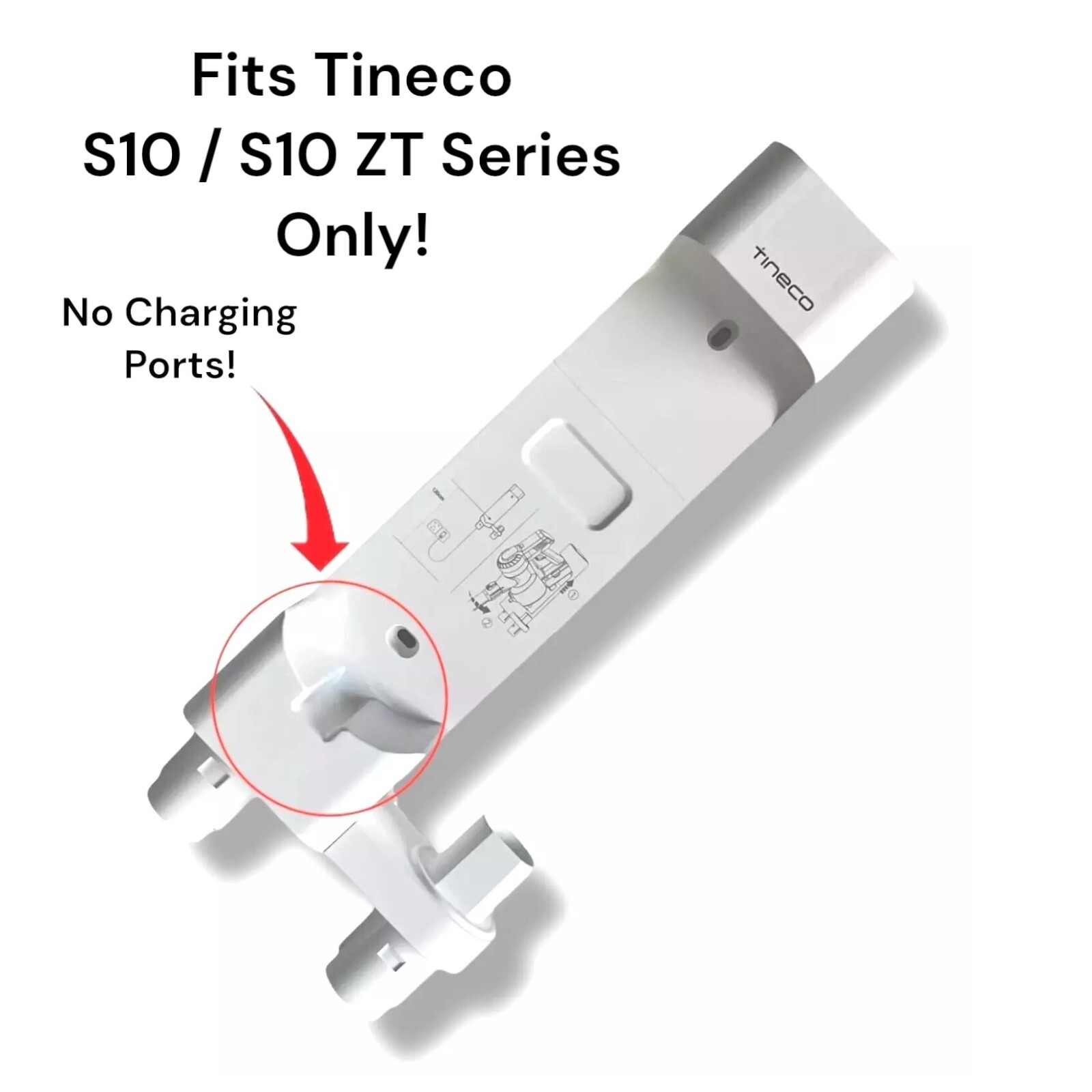 Original Tineco S10 Wall Mount Docking Station + Screws !!NO CHARGING CORD!!