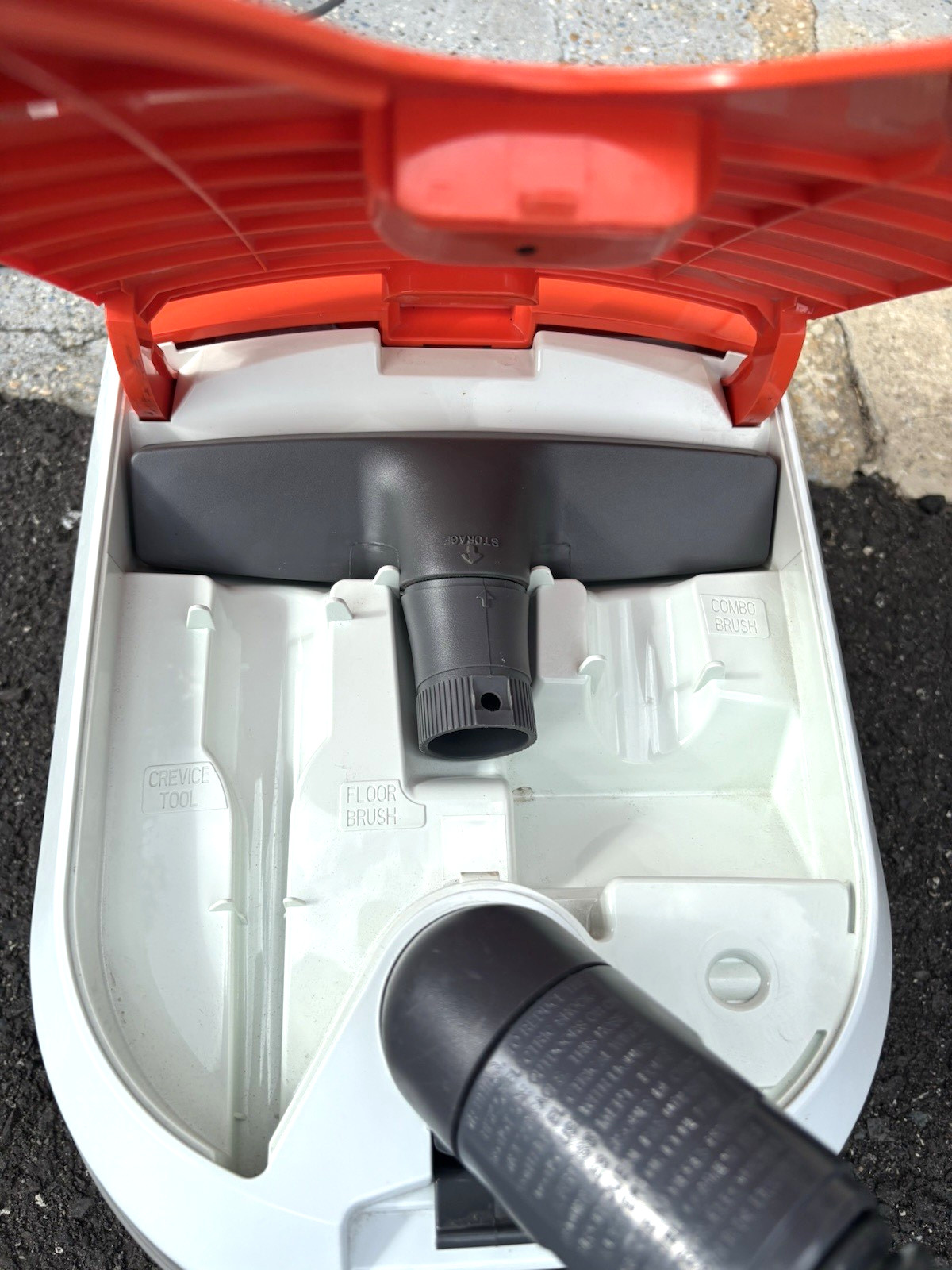Kenmore 360 HEPA 116 Canister Vacuum Cleaner Orange White 116.29219800