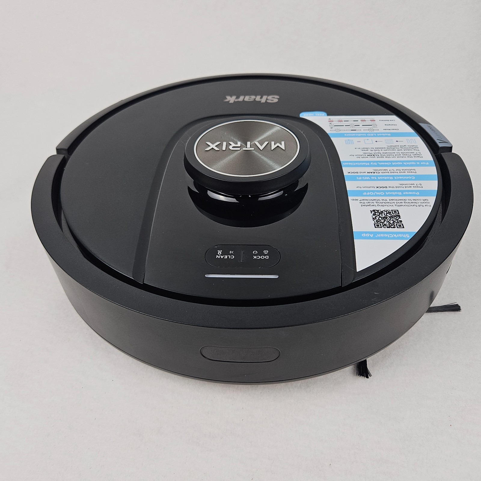 Shark Matrix Plus Vacuum Self-Emptying Robot Home Mapping Hepa Black UR2360EEUS
