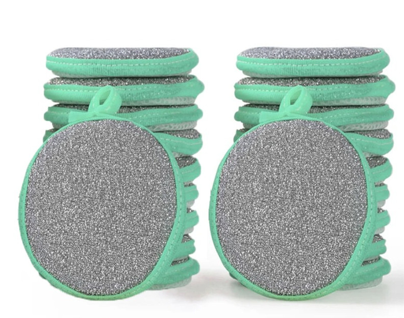 20pcs Double-Sided Dishwashing Sponge Kitchen Cleaning Set Cleaning Kitchen Tool