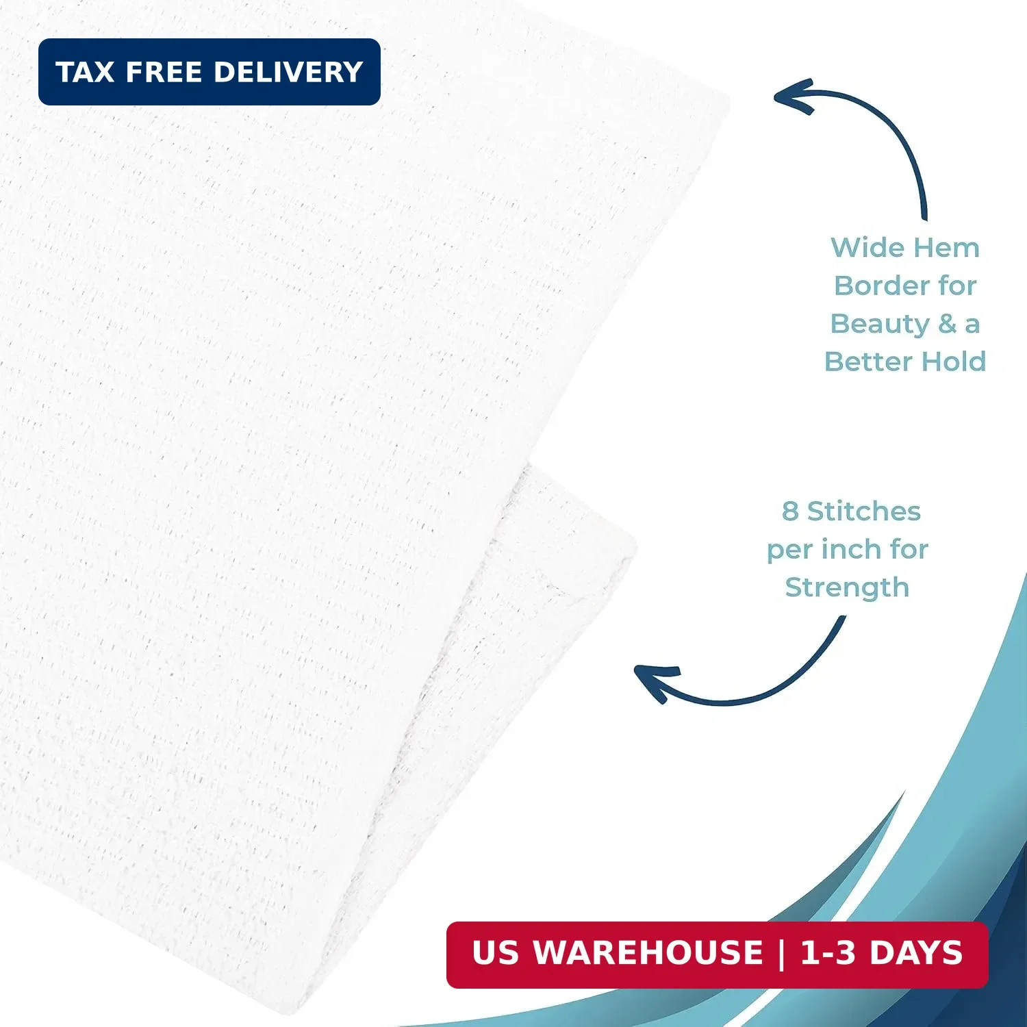 Looperry White Terry Cloth Rags (60 Pack Bulk) 13″x13″ Inches Commercial Grade D