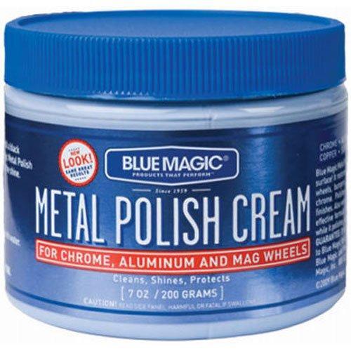 Mag Aluminum Polish Cream Car Wax Wheel Cleaner Auto Shine Chrome Trim Restorer