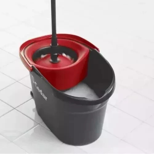O-Cedar EasyWring Spin Mop & Bucket System- Free Ship