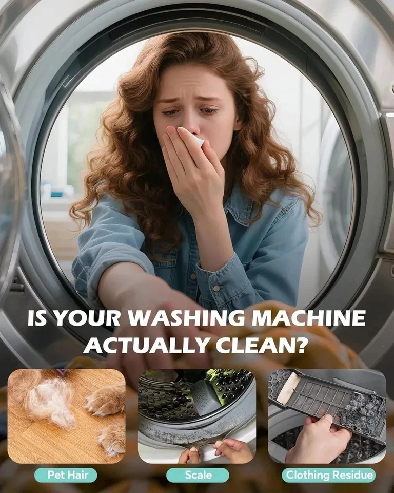 Uproot Clean Washing Machine Cleaner Tablets – 24 Pack for a 12 Month Supply. Fo