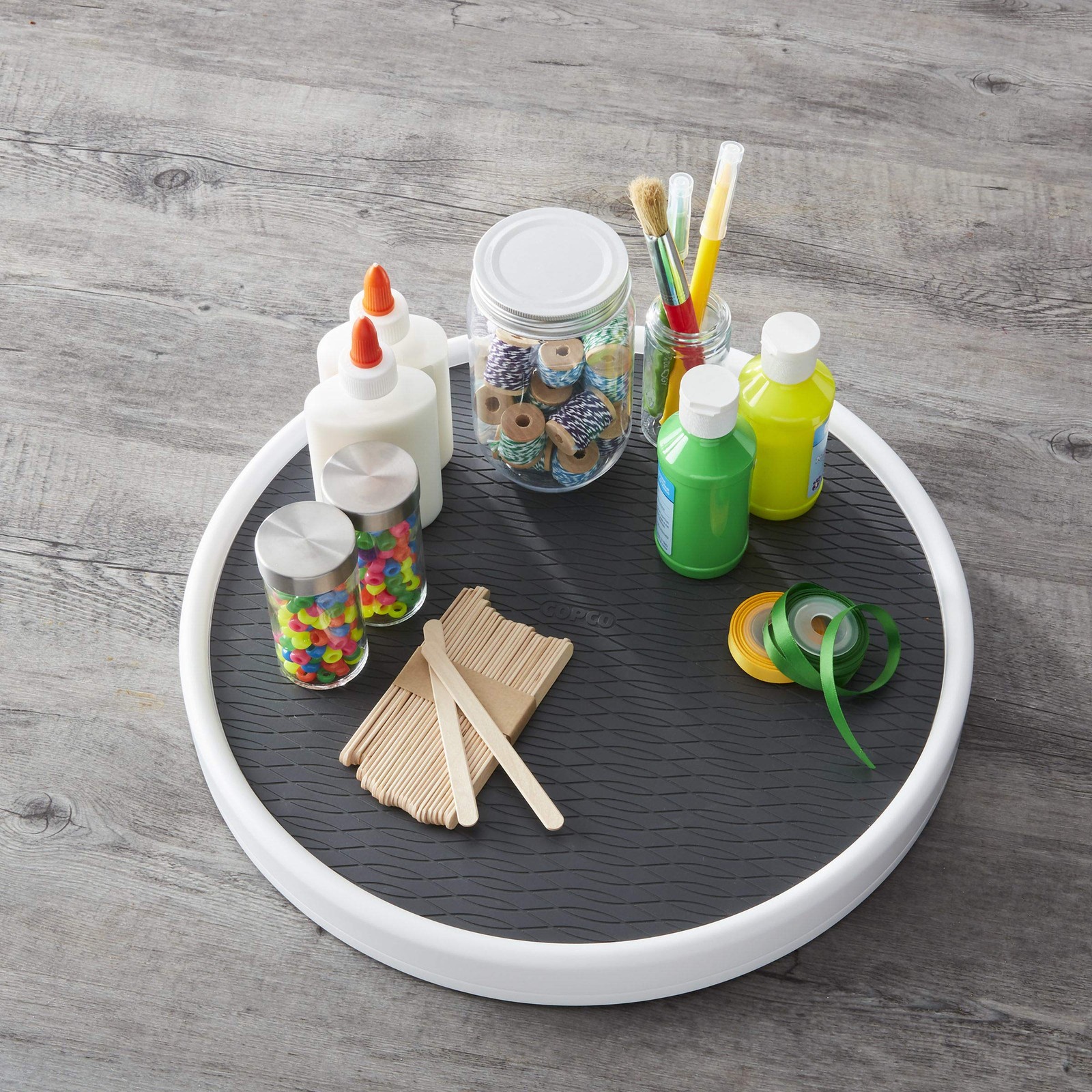 Copco 15 Inch Lazy Susan Turntable Organizer Cabinet Pantry Refrigerator