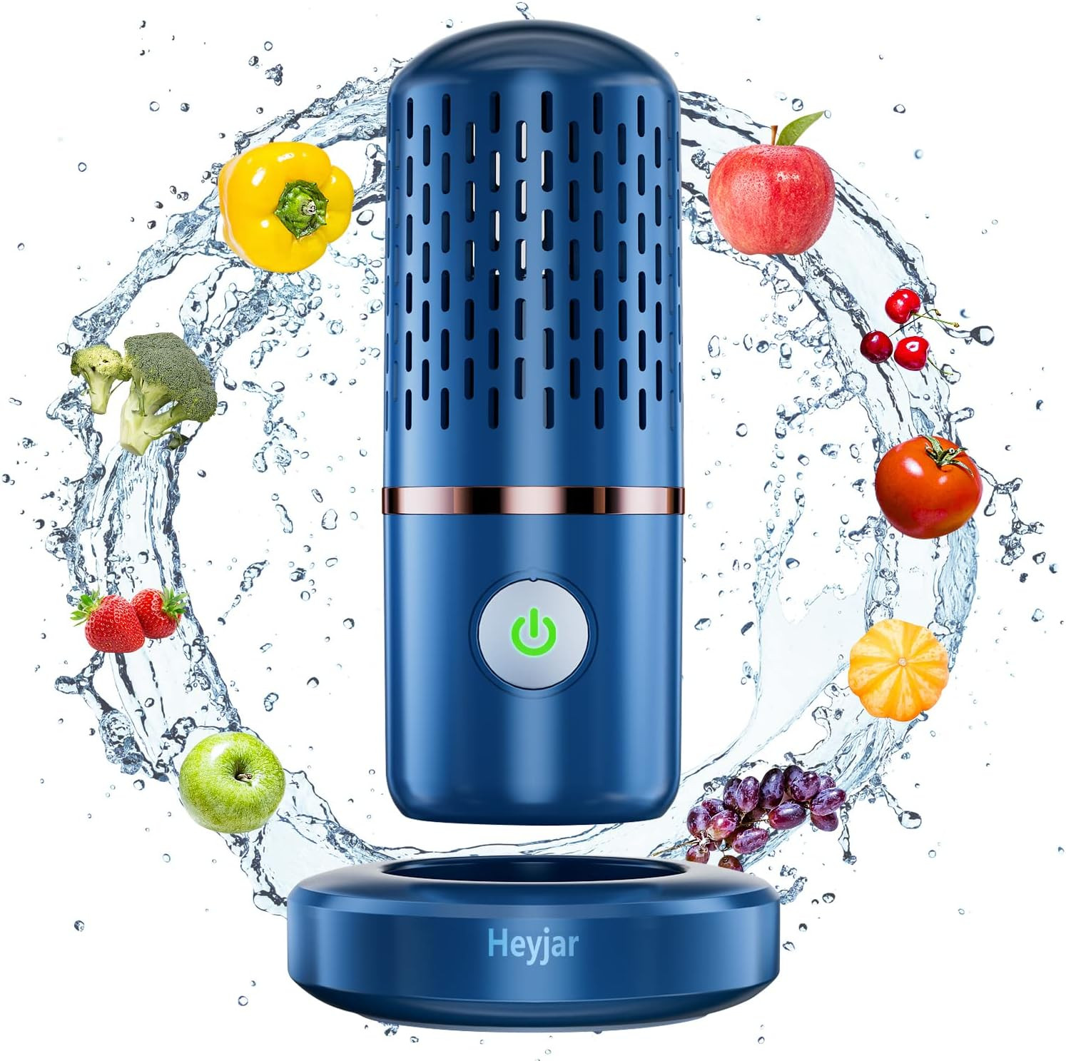 Fruit and Vegetable Washing Machine, Fruit Cleaner Device,Fruit Purifier for wit