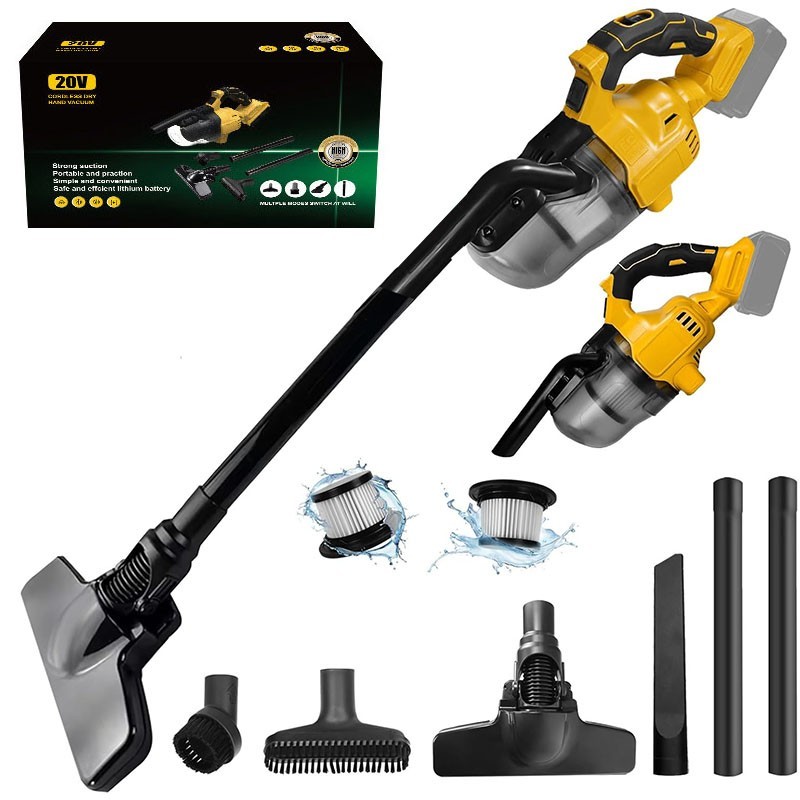 Cordless Handheld Vacuum Cleaner W/ Washable HEPA Filter DeWalt 20V Battery New