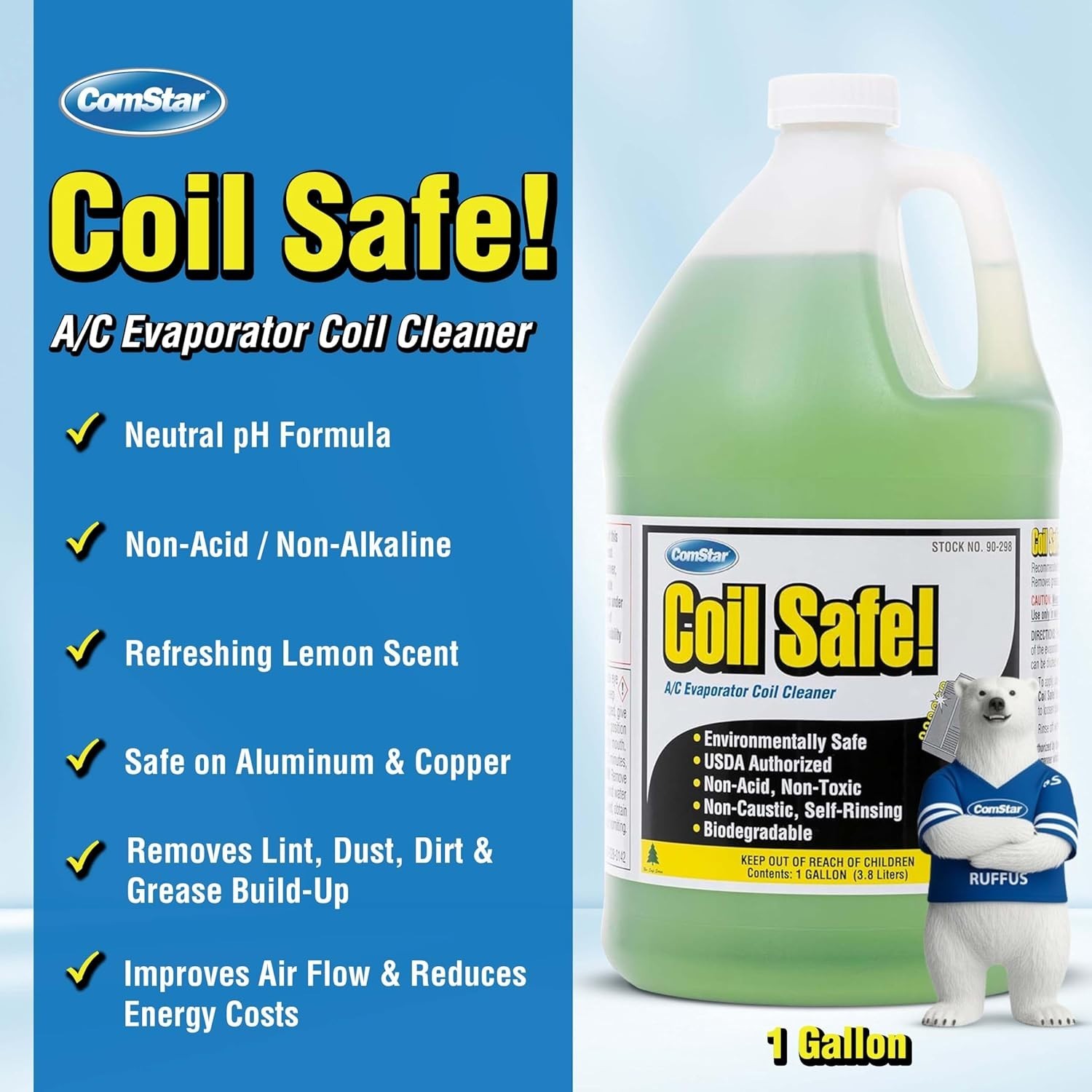 Coil Safe Non-Toxic Cleaner – Commercial/Residential