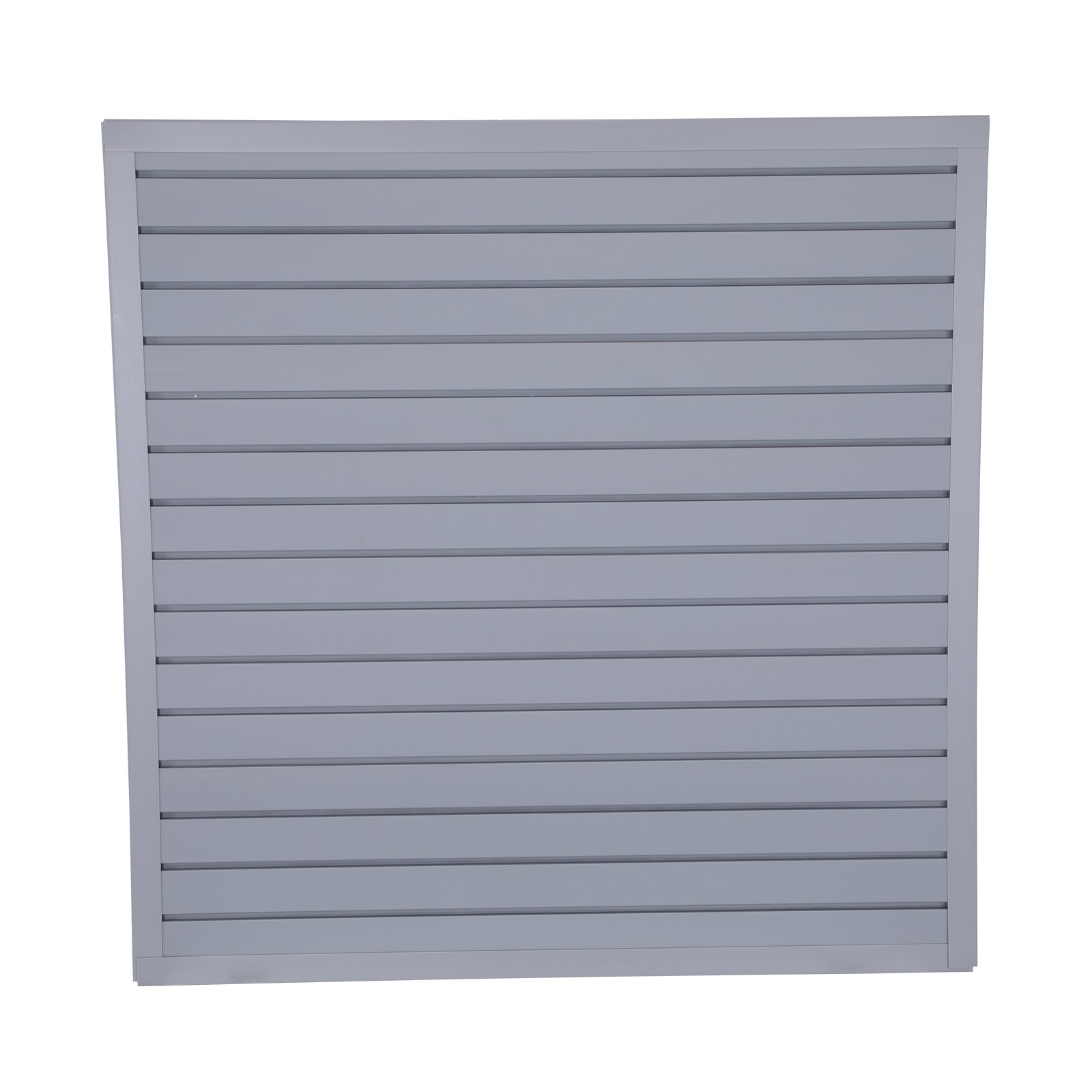 4×1 FT Wall Mounted PVC Wall Panel Grey Panels for Storage & Display