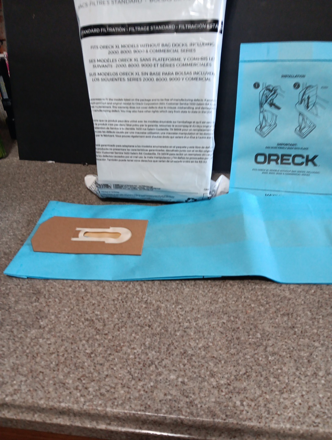 10 pcs Oreck High Density Filter Bags Type , Uprights see pictures