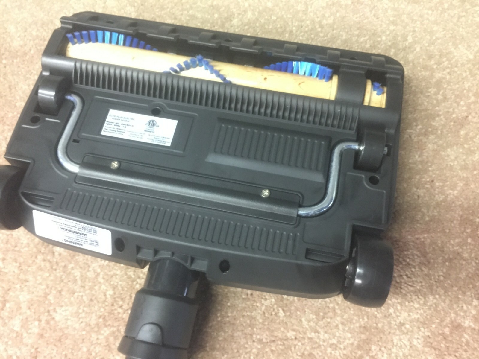 LED Quiet powerhead Eureka Beam Rugmaster Plus Central Vac vacuum Power Nozzle