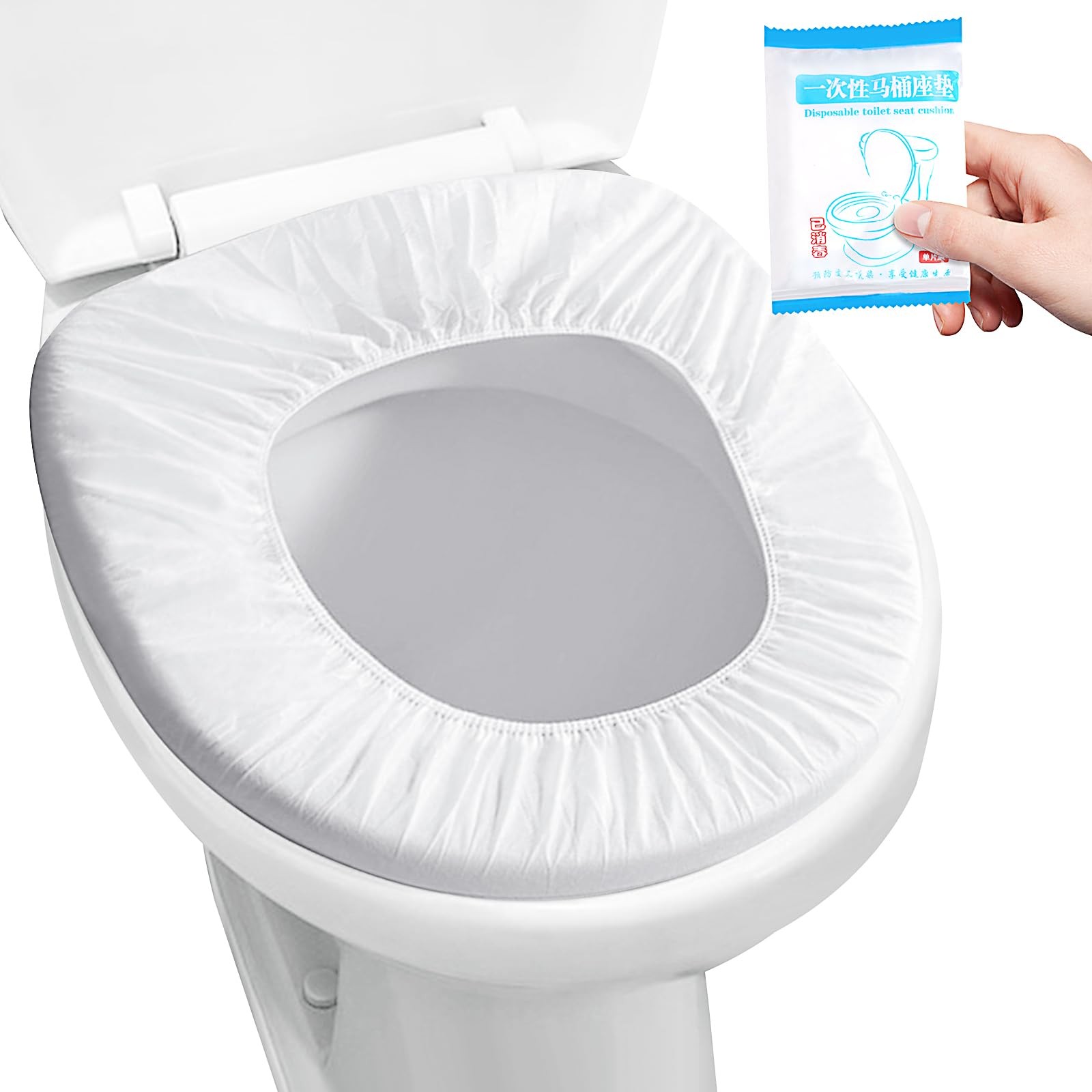 10pcs Quality Disposable Toilet Seat Covers One Size Fits Most,