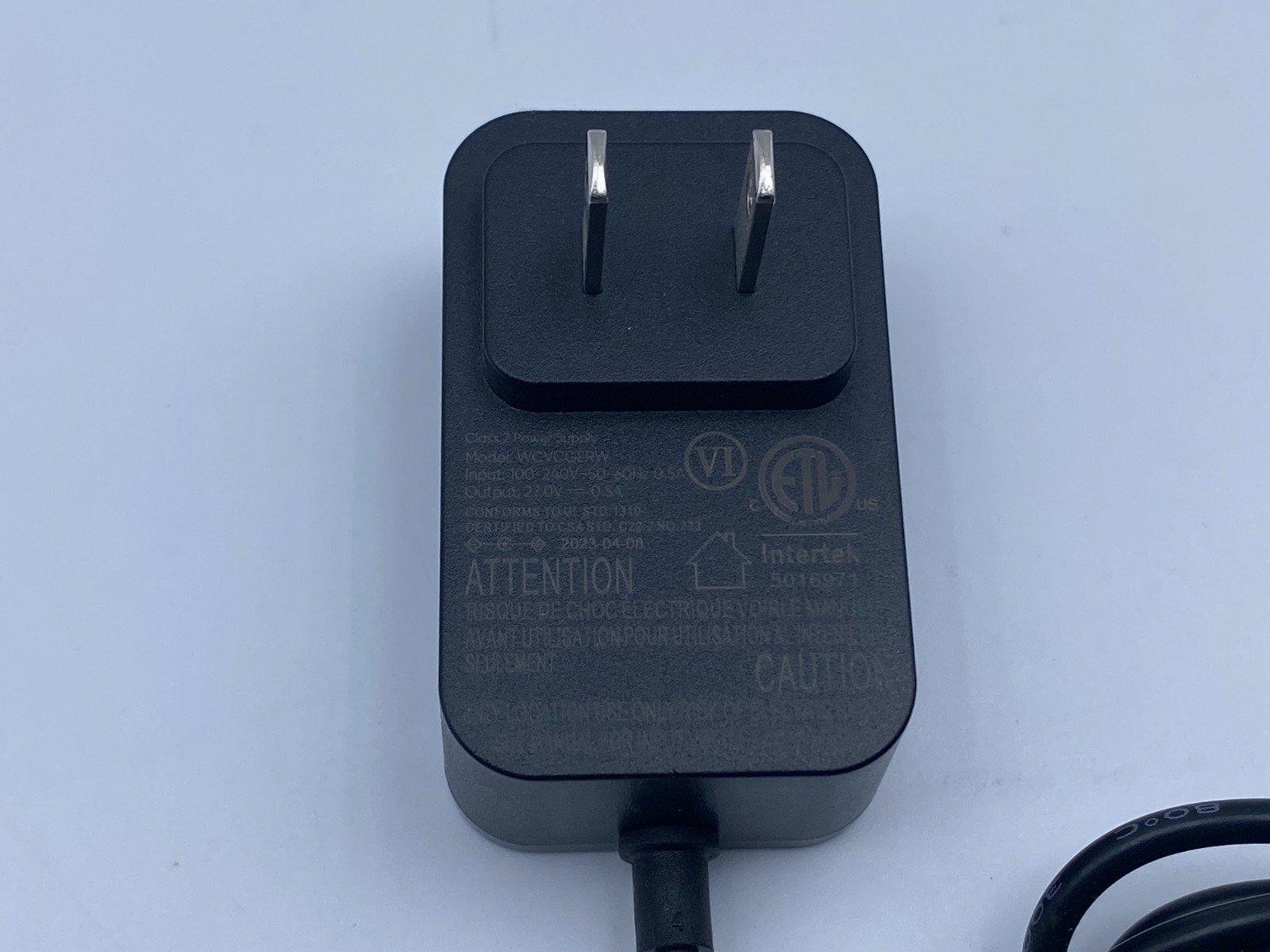 Wyze S Model ONLY Stick Vacuum Replacement Battery Charger WCVCGERW WCVV2CD