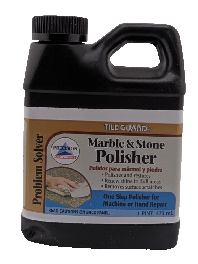 Opened, Full Homax Tile Guard Marble & Stone Polisher 1 Pint (473ml)