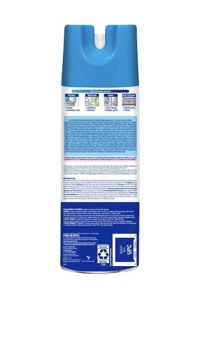 LYSOL Disinfectant Spray – Spring Waterfall, 19 oz, Liquid. Pack of 2. NEW!