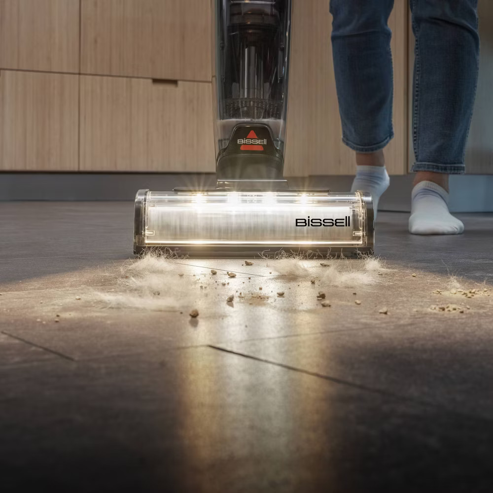 BISSELL CrossWave OmniFind Wet Dry Vacuum 3967: Cordless, Pet Hair Pick Up,