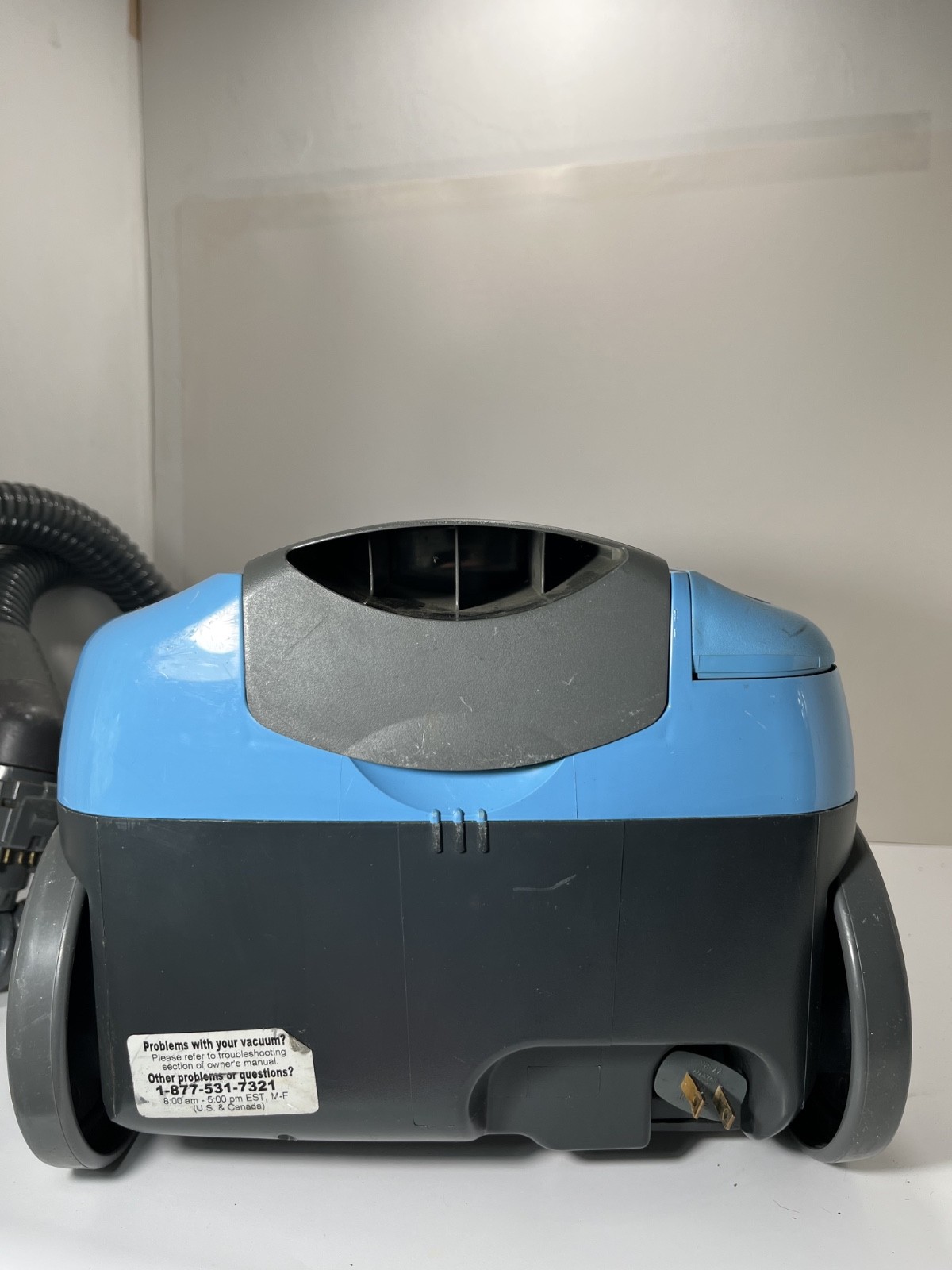 KENMORE HEPA Bagged Canister Vacuum Model 116 BODY w/3 Attachments/Hose – READ