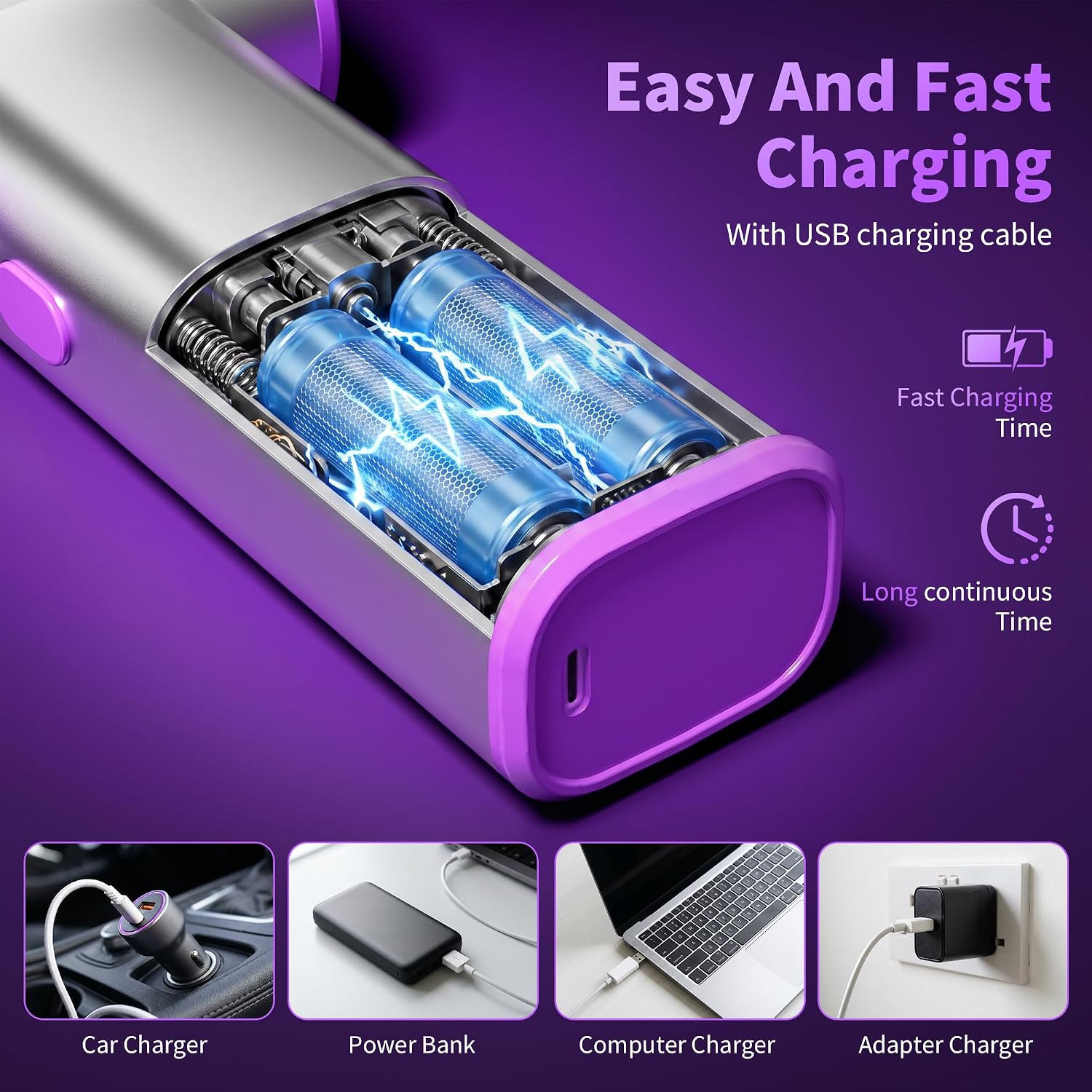 Cordless Hand Held Vacuum Cleaner Mini Portable Car Auto Home US Stock