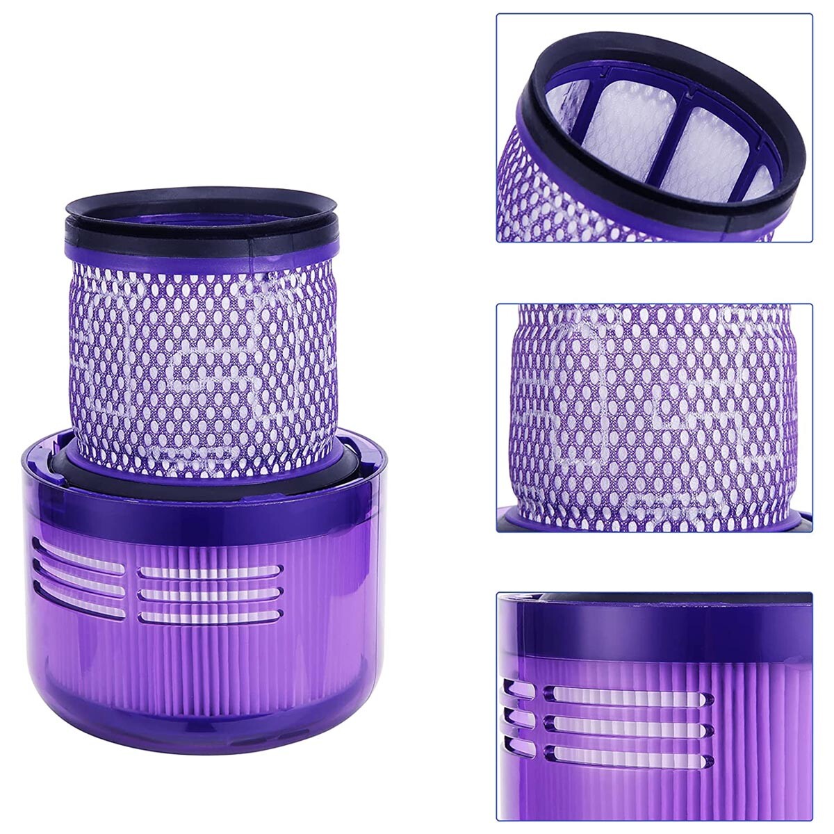 Replacement HEPA filter for Dyson V11, SV14, V15 cordless vacuums