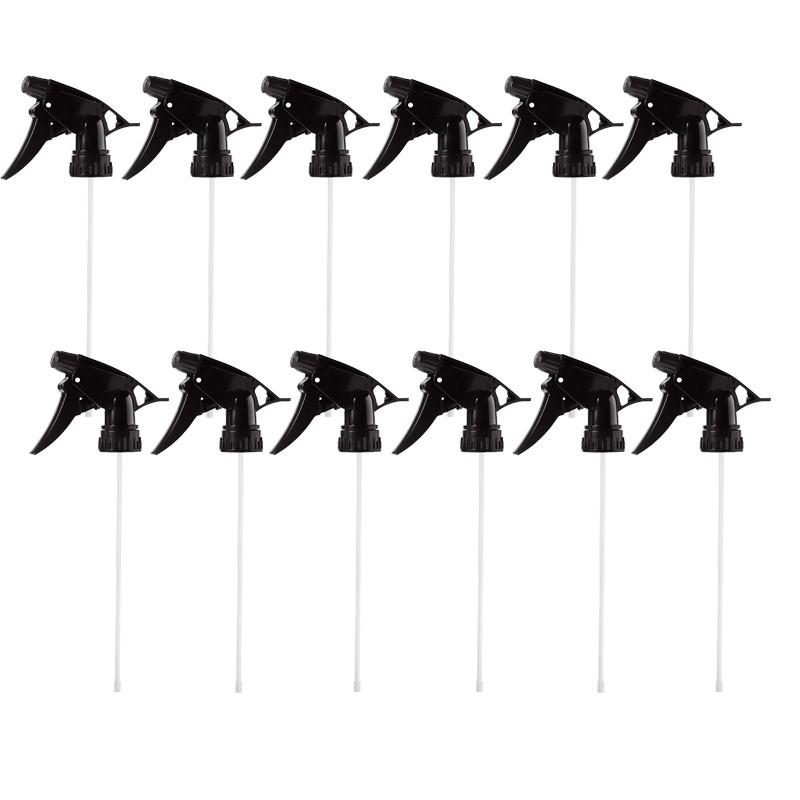 12 Pcs Heavy Duty Chemical Resistant Trigger Sprayer fit 16 OZ bottle