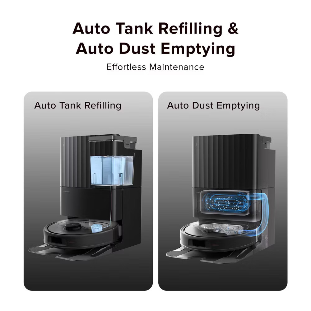 Roborock QR 598 Robot Vacuum and Mop with 8000 Pa Suction Auto