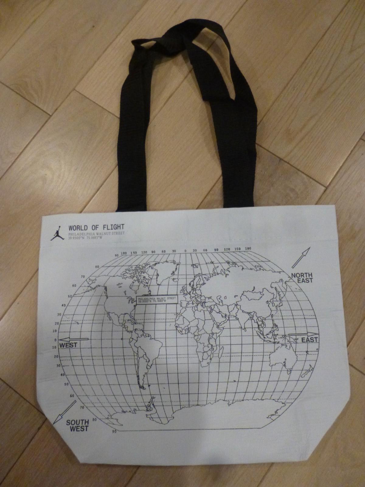 Nike Jordan Brand Philadelphia World of Flight Store Tote Bag