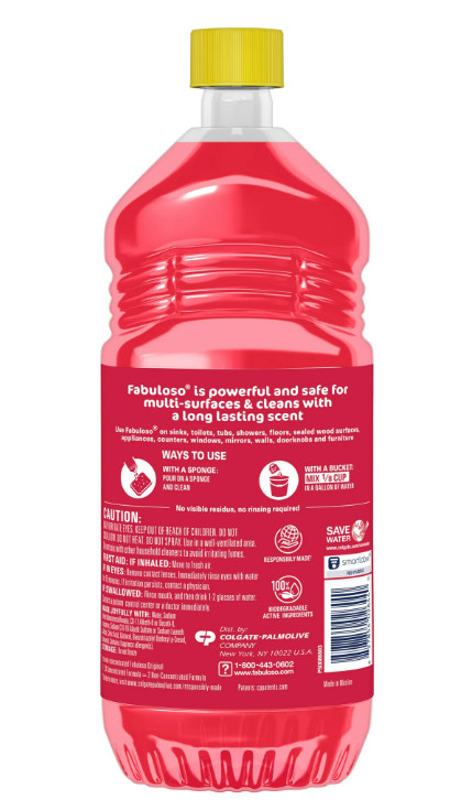 Fabuloso Holiday Multi-Purpose Cleaner 2X Concentrated Wild Winter Berries 33oz