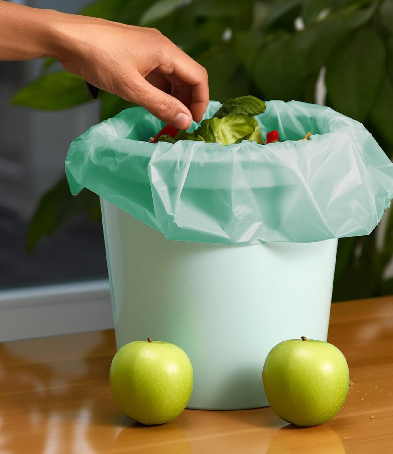 Compost Bags 3 Gallon 125 Packs, Compostable Trash Bags 3 Gallon, Small Biodegra