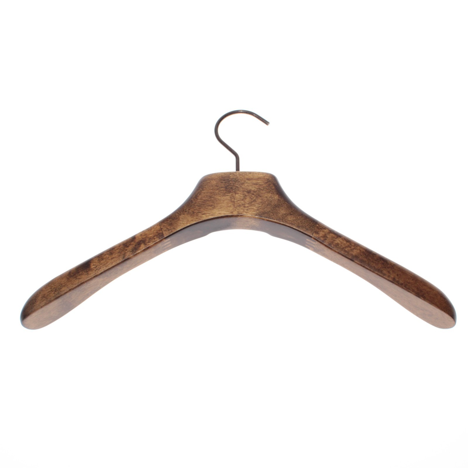 Stile Latino Sport Coat Hanger in Brown Wood